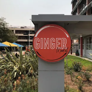 a sign for a restaurant