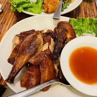 Cantonese roasted duck half