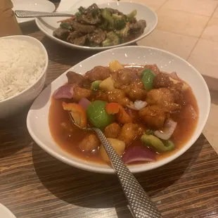 Sweet and Sour Chicken