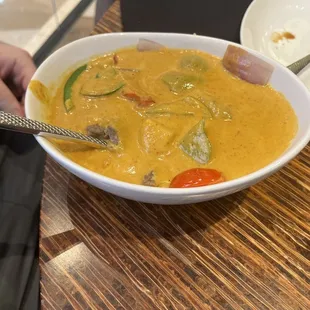 Yellow Curry Shrimp