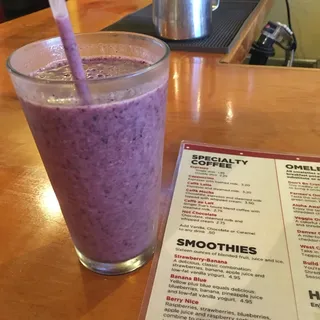 Banana Blue Smoothie