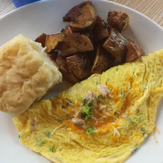 Don't Be Crabby Omelette