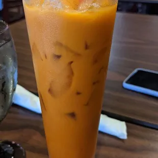 Thai iced tea