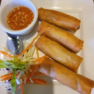 Chicken spring rolls