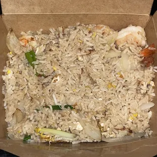 Shrimp fried rice