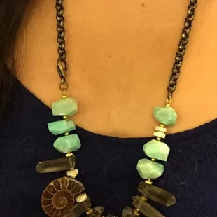 my first chunky necklace! love love it!!!