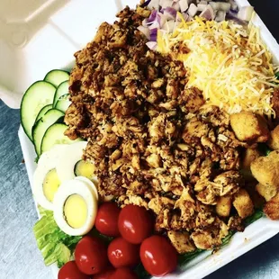 Grilled chicken salad