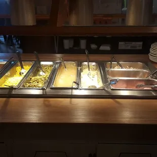 The Lunch Buffet on a Saturday
