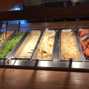 a variety of food items