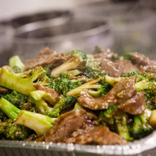 Catering Beef and Broccoli