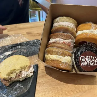 Seasonal flavors and classic whoopie pies