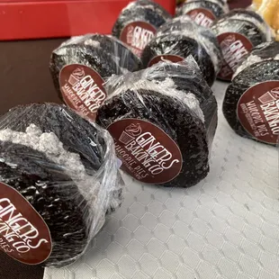 a variety of baked goods