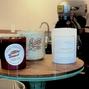 a variety of ingredients on a table