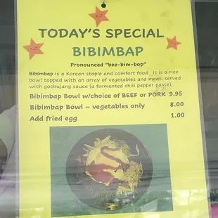 Daily Special
