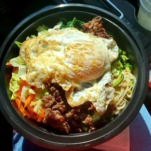 Another view of the Bibimbap