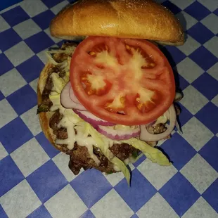 Cheeseburger heaven!