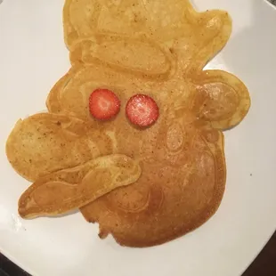 Mario (our daughter moved his mustache accidentally)