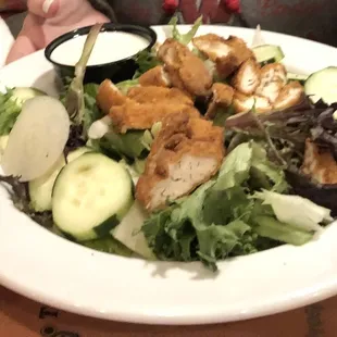 Crispy Chicken Salad