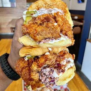 Hot honey sliders