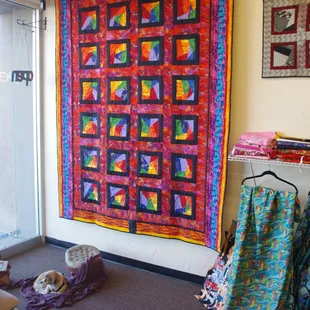 This is 'Rainbow Dreams' from the Fractured Fantasies Collection, made for the Virginia State Fair where it was awarded 'People's Choice'.