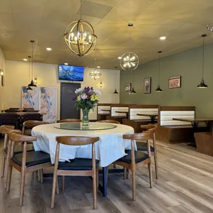 Inside of restaurant