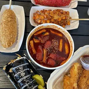 Hot Cheeto Mozzarella Corndog