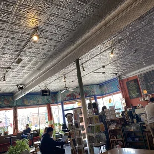 the interior of ginkgo coffeehouse