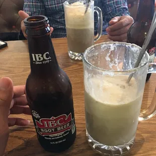 Root beer float