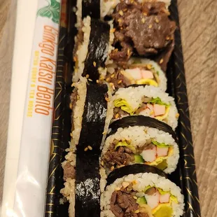 Bulgogi Kimbap freshly made