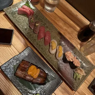 Unagi, nigiri