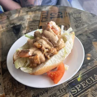 Blacken Gator Po Boy