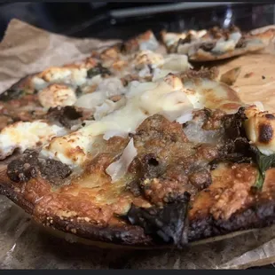 pizza, food