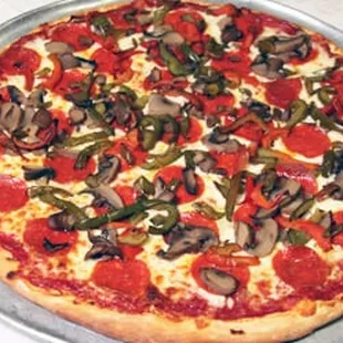 pepperoni and mushrooms