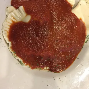 Cheese ravioli