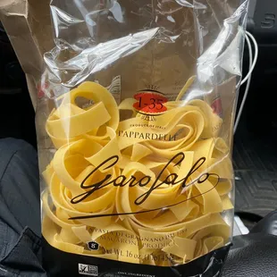 Pappardelle Pasta imported from Italy