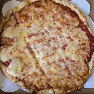 16" cheese pizza