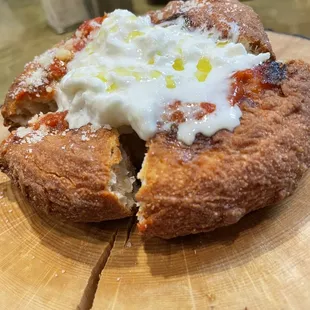 La nostra pizza fritta