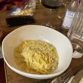 Il nostro tagliolino cacio e pepe