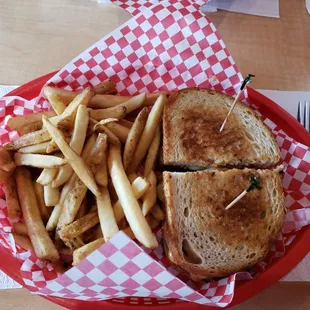 It&apos;s a patty melt! Great tasting!