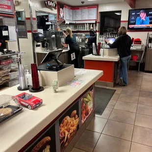 Milkshake station