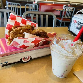 Kids Meal with Milkshake