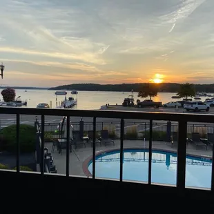 View eating outdoors