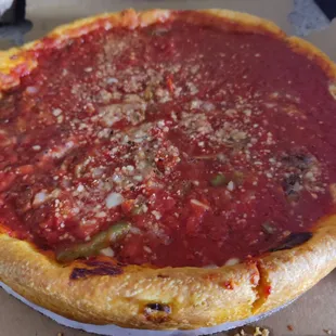 Deep Dish, very solid pie.