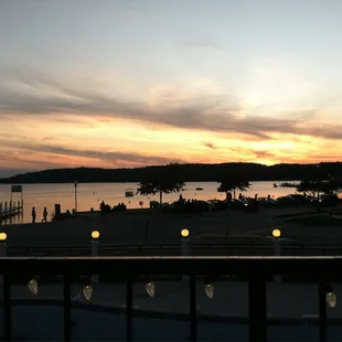 Amazing view from top balcony.