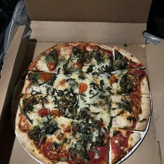 Large Thin-Spinach Margherita