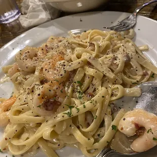 Creamy Shrimp Pasta