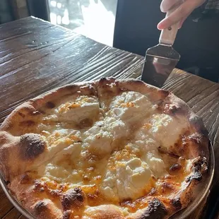 pizza, food