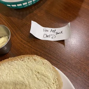 Silverware surprise from Chef D