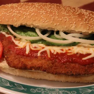 Italian steak sandwich