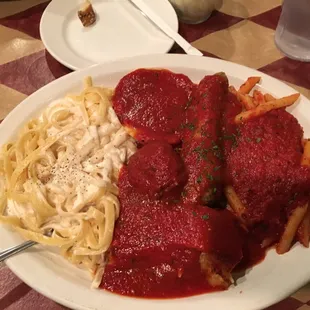 food, pasta dish, pasta